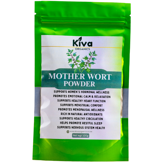 Motherwort Powder | Pure Natural Leonurus cardiaca | Women's Hormonal Wellness, Heart Health & Emotional Balance Herbal Supplement (100g)