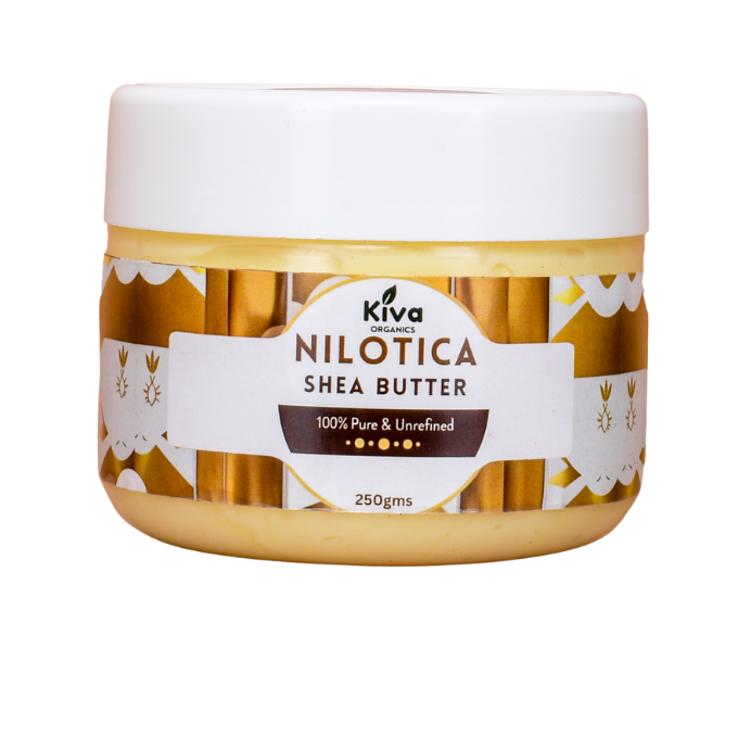 African Nilotica Shea Butter (100% Pure & Unrefined) – Deep Moisturizing Natural Butter for Skin, Hair & Body Care | 250g