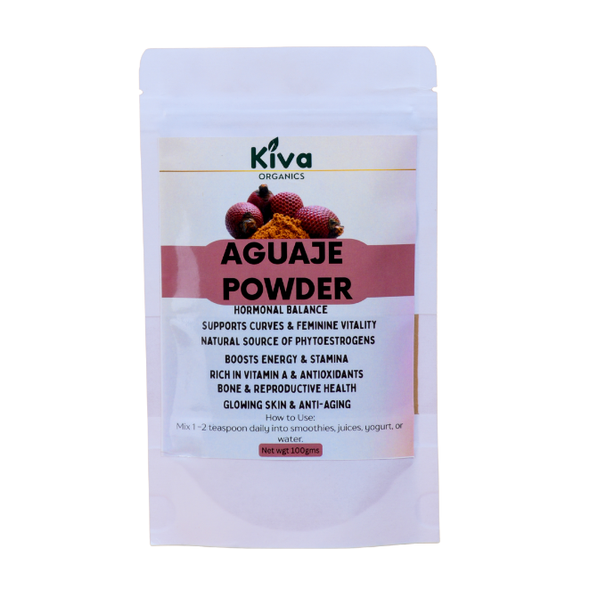 Aguaje Powder – Natural Hormonal Balance & Feminine Vitality Supplement | Rich in Phytoestrogens, Vitamin A & Antioxidants (100g)
