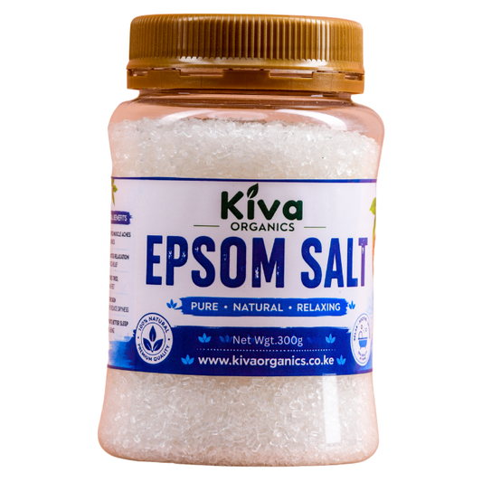 Premium Epsom Salt (Magnesium Sulfate) – Pure Bath & Foot Soak for Muscle Relaxation, Stress Relief, Sore Muscles & Soft Skin (300g)
