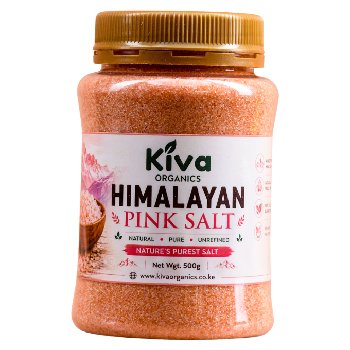 Himalayan Pink Salt  | 100% Pure & Natural Unrefined Mineral Salt for Cooking, Seasoning & Healthy Living (500g)