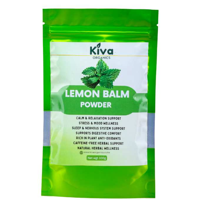 Lemon Balm Powder for Calm, Stress Relief, Sleep Support & Digestive Wellness | Natural Herbal Relaxation Powder (100g)