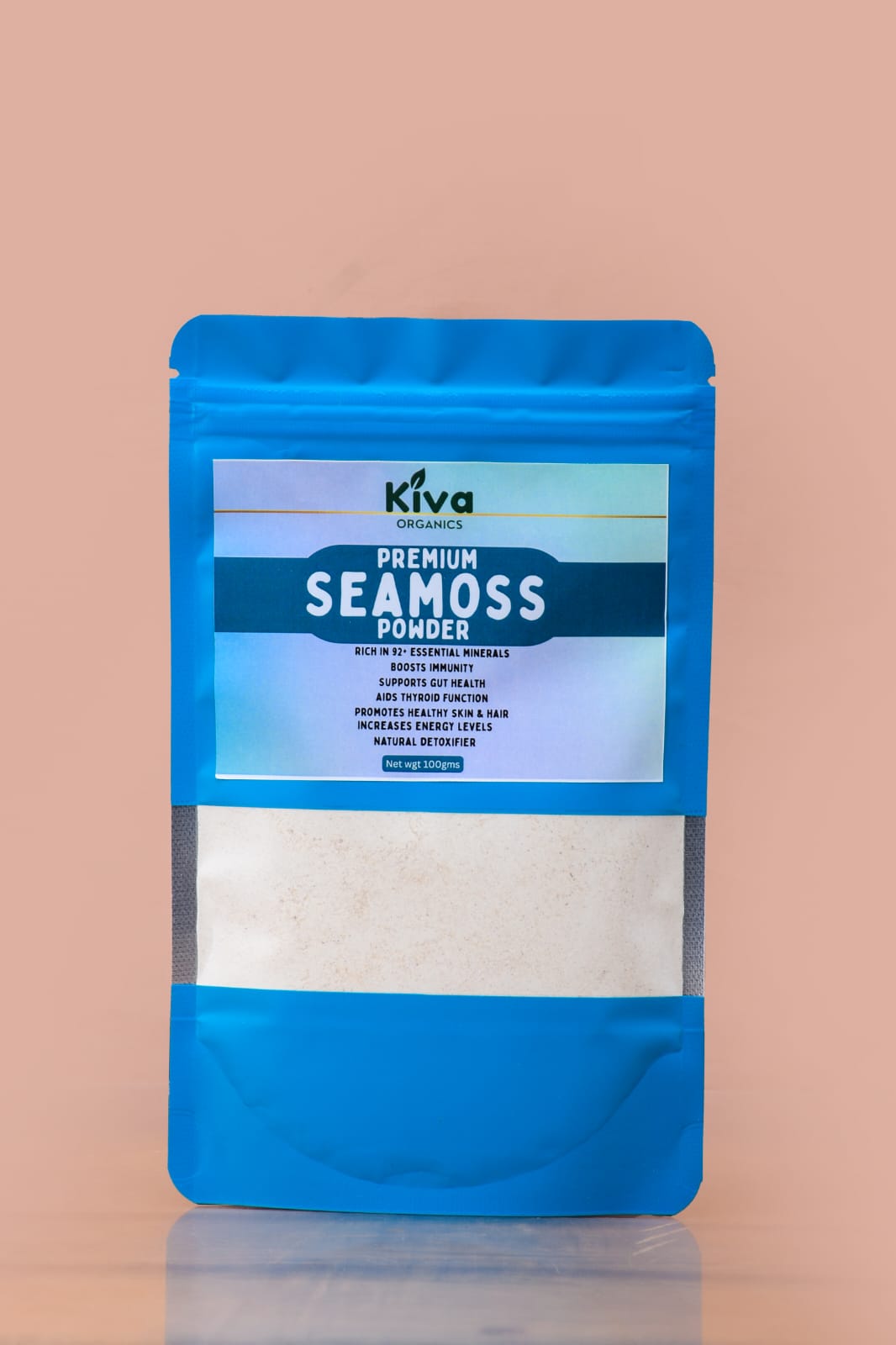 Kiva Organics SeaMoss Powder – 92 Mineral Superfood